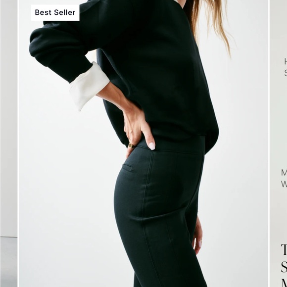 NWT Spanx PerfectFit Ponte Slim Straight Pant - Picture 10 of 10